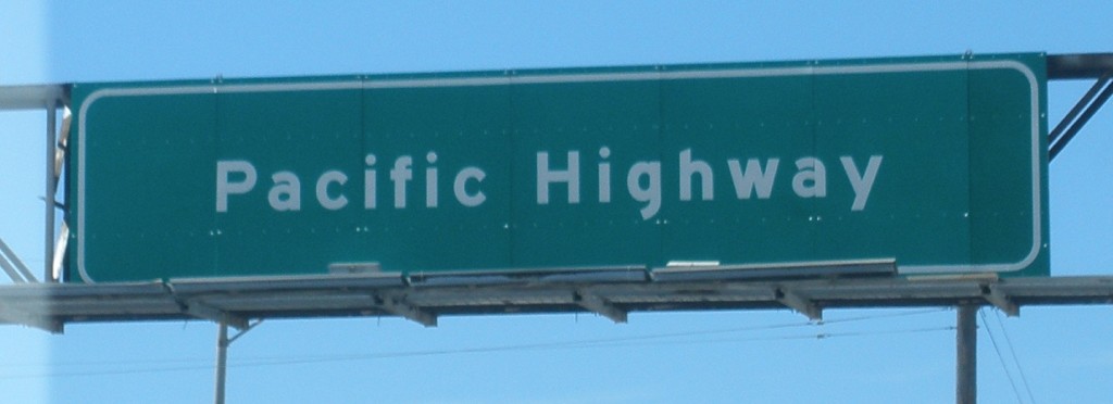 Pacific Highway Sign